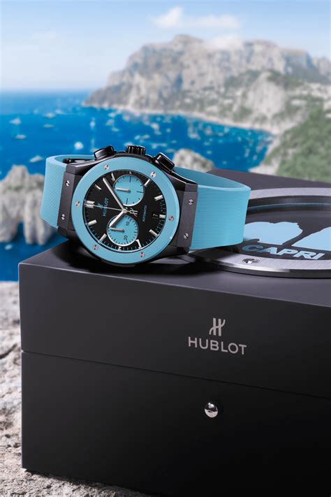 hublot capri limited edition|Hublot Classic Fusion Chronograph Special Edition Capri.